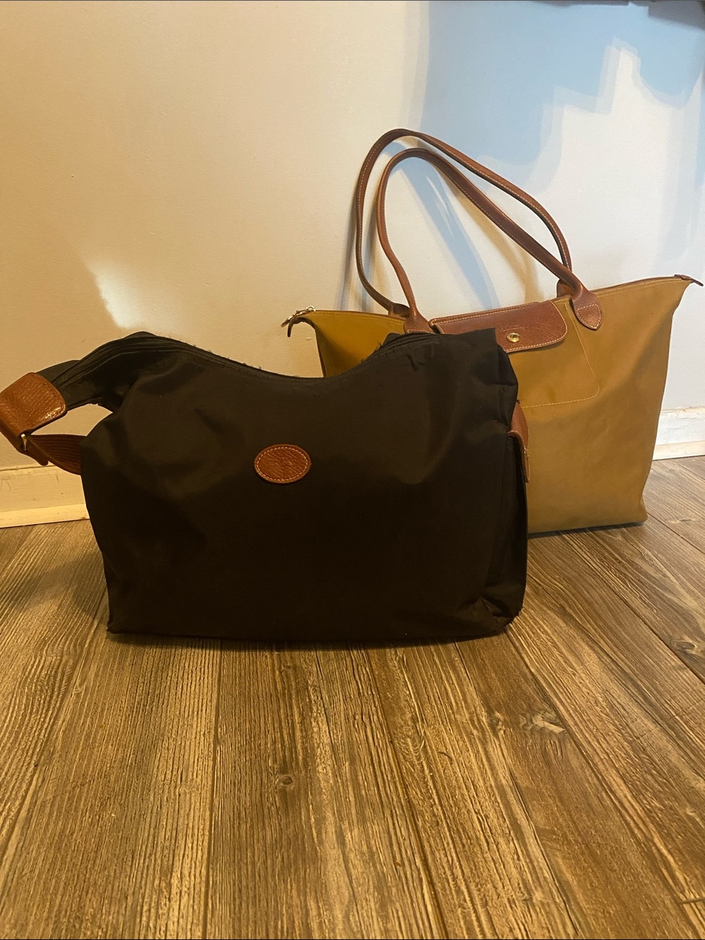 Longchamp le Pliage Shoulder & Crossbody bags 💼 lot With Wear & Tear